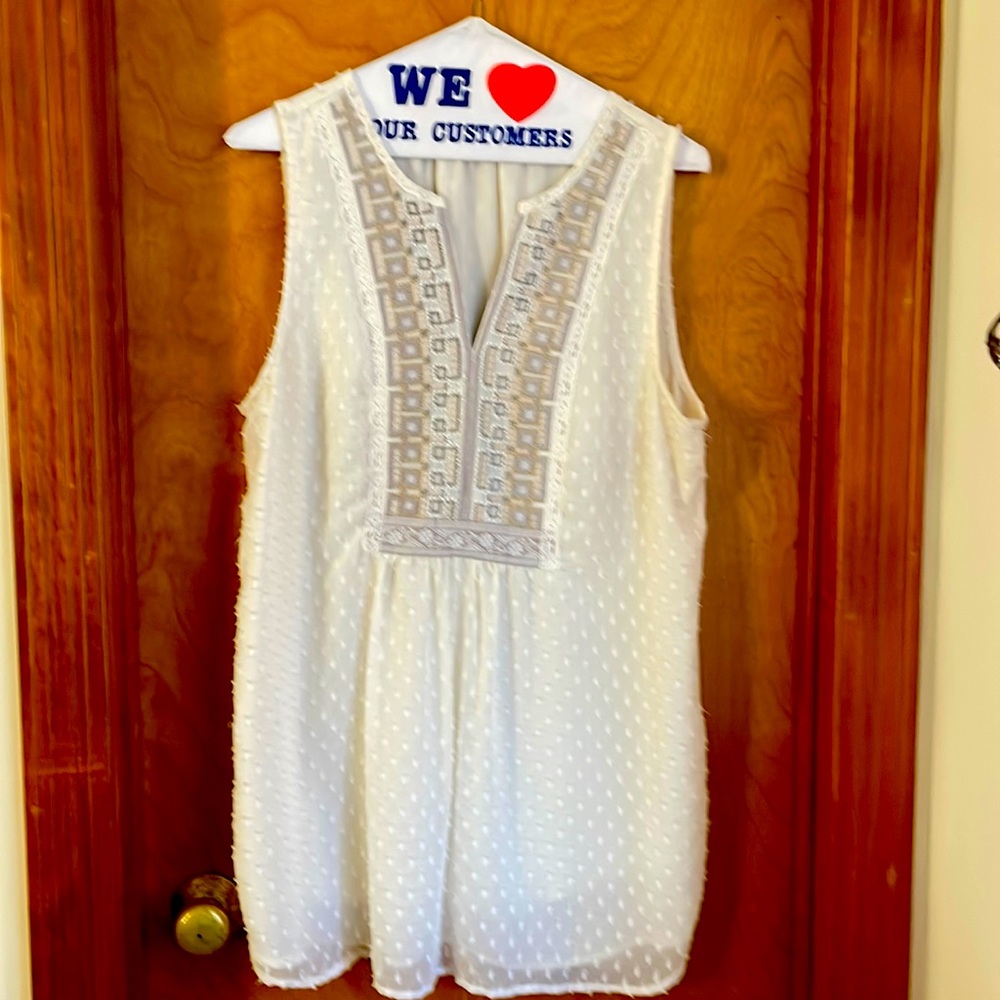 Anthropologie top. Size Large